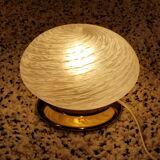 Paire de lampes en verre Murano