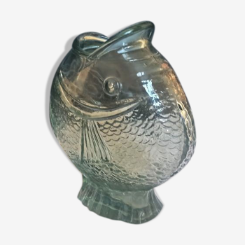 Vase poisson années 50