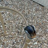 Old vintage rolling serving table