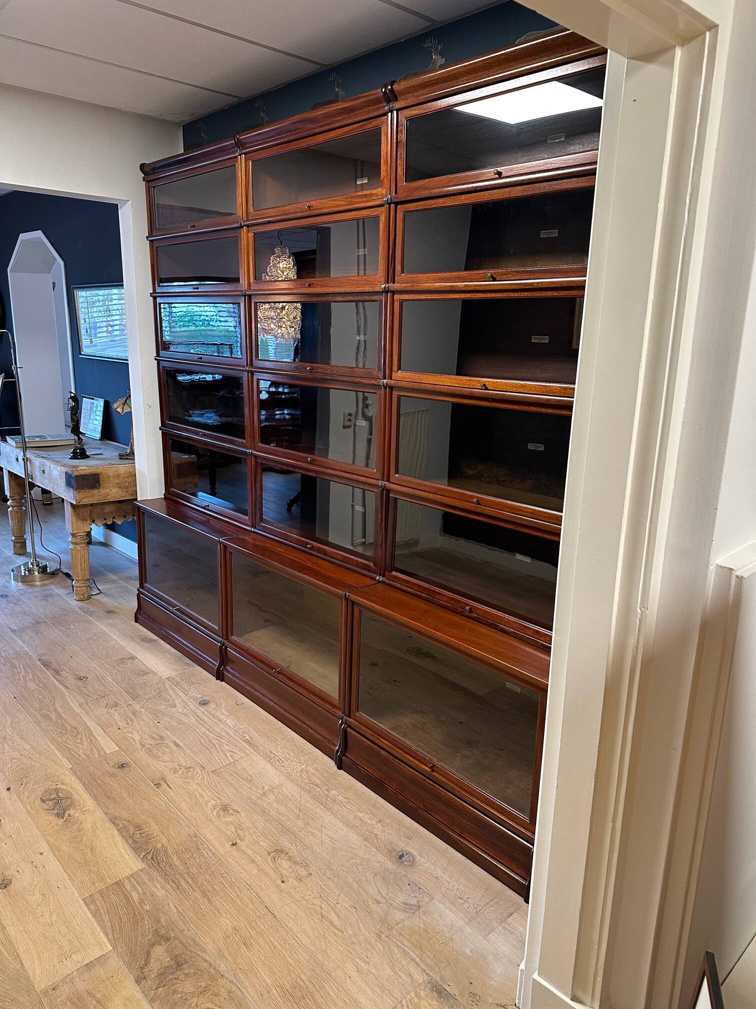 Large Globe Wernicke Bookcase