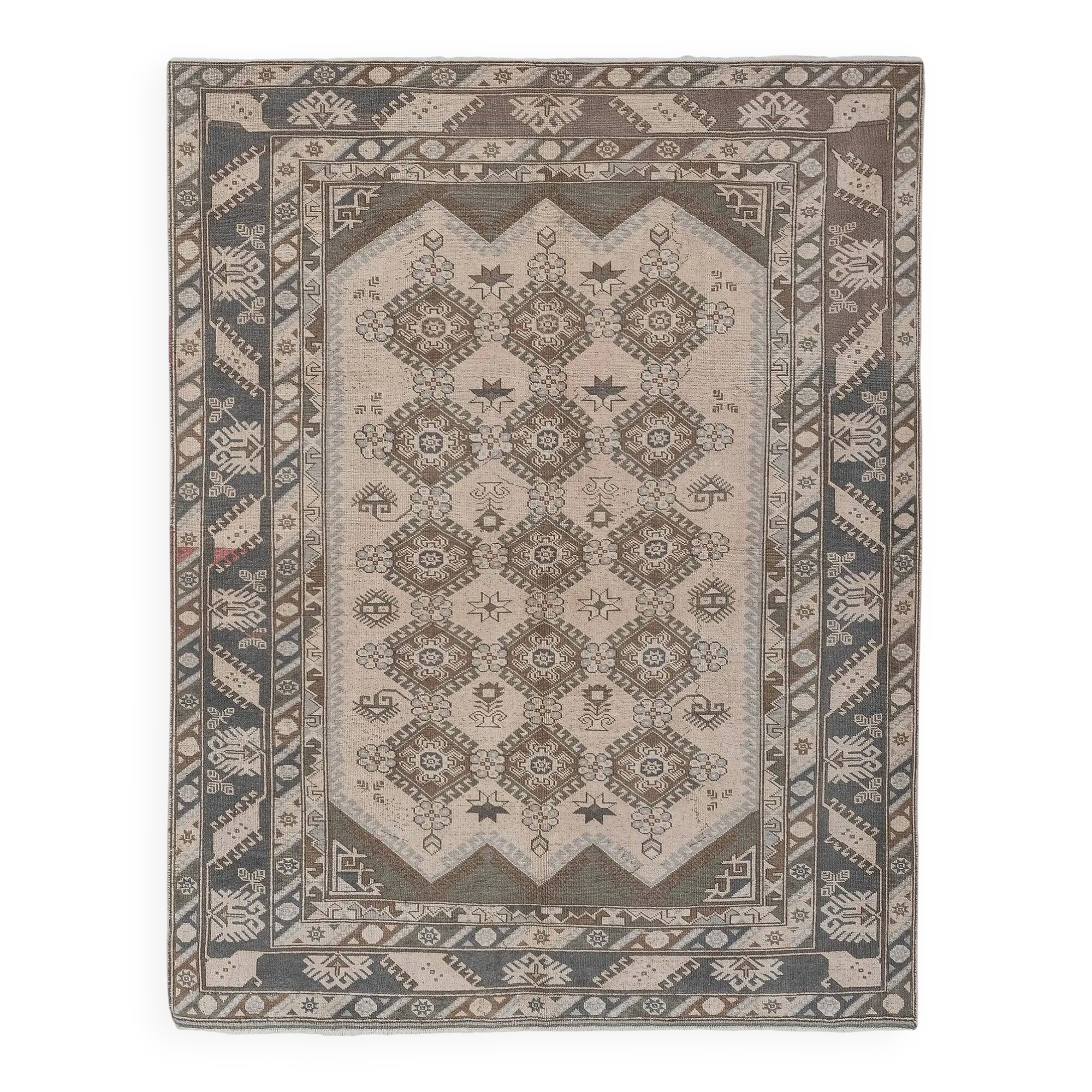 Tapis Oushak turc vintage