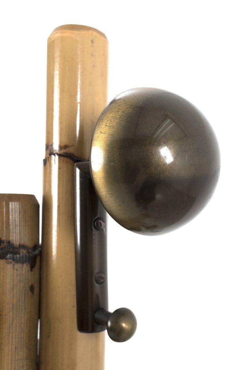Vintage Bamboo Coat Rack