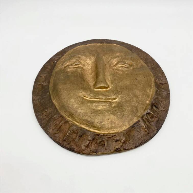 Bronze Sun 2 / Wall Sculpture, 1950s