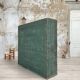 5-door cloakroom in patinated wood