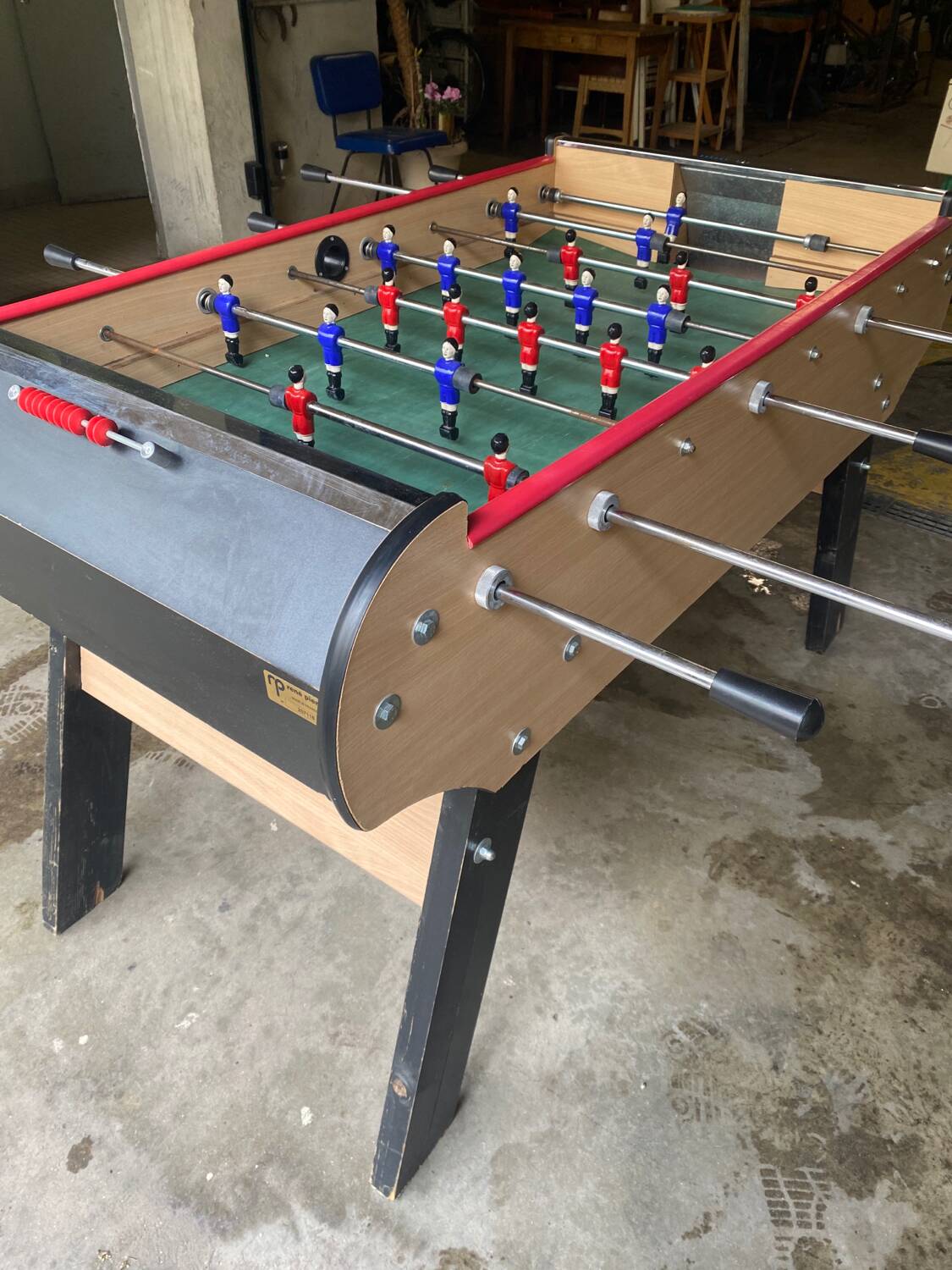 Table football Leader René Pierre