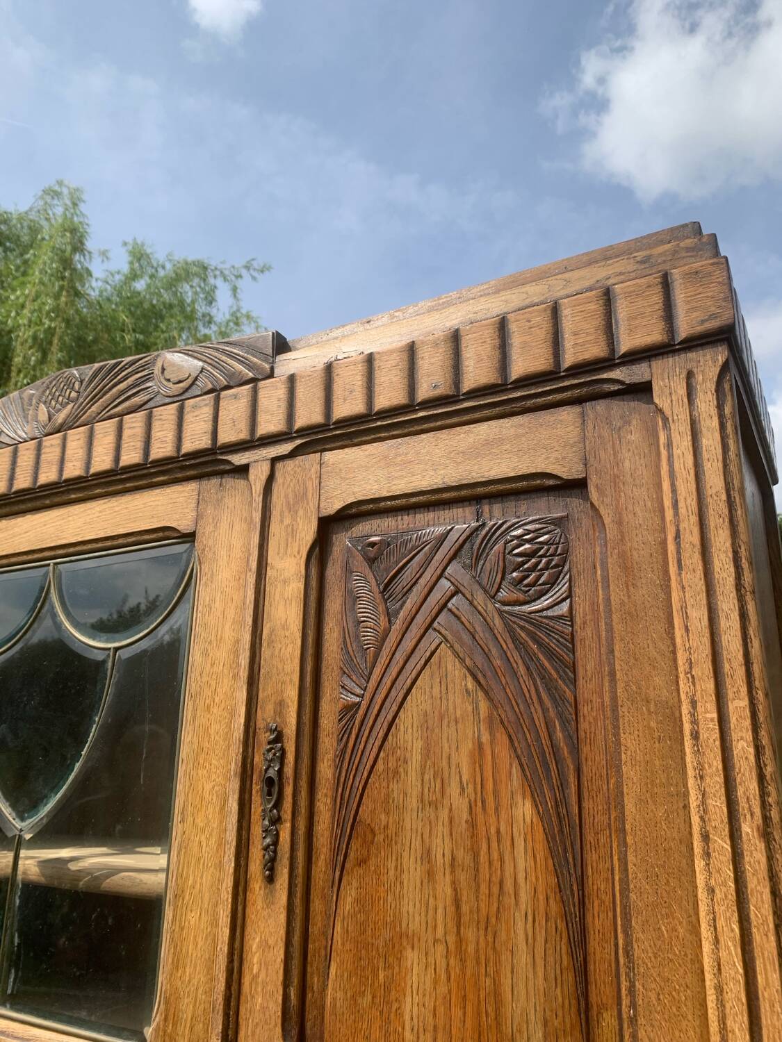 Art Deco Oak Sideboard