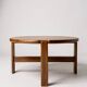 Round teak coffee table - Niels Bach - 1970