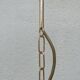 Vintage chandelier 70/80 gilded and smoked glass