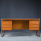 Mid-Century Desk in Teak from GV Møbler, 1960s