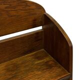 Art Deco Oak compact bookcase minimalist design
