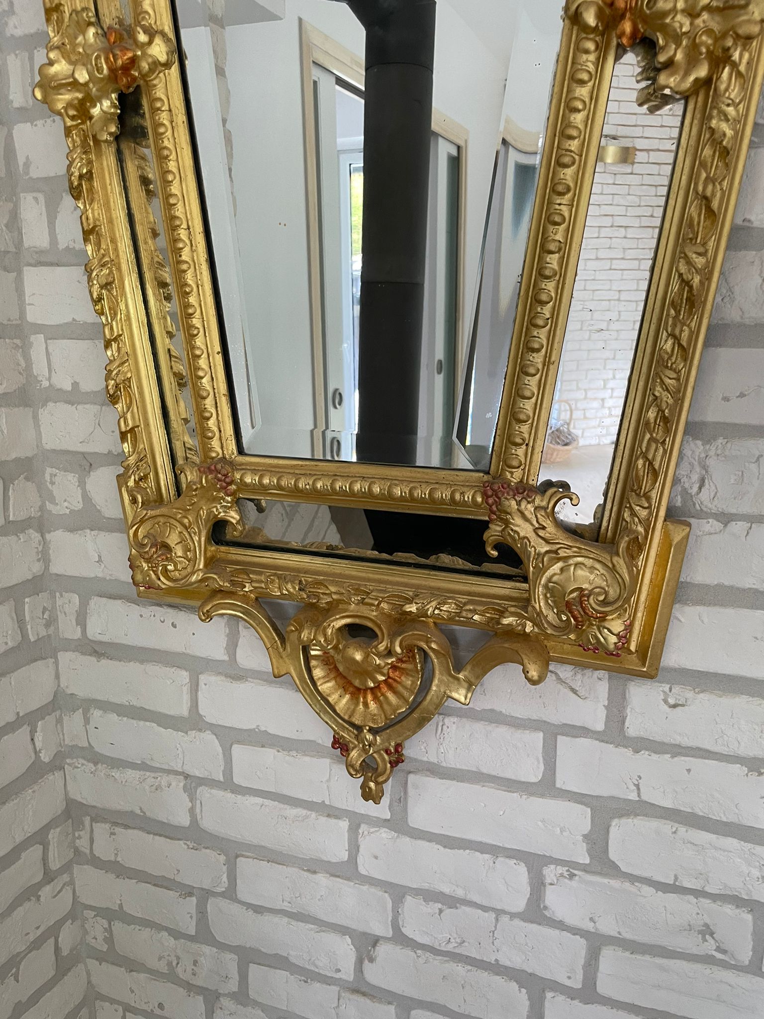 Miroir ancien circa 1840-1860