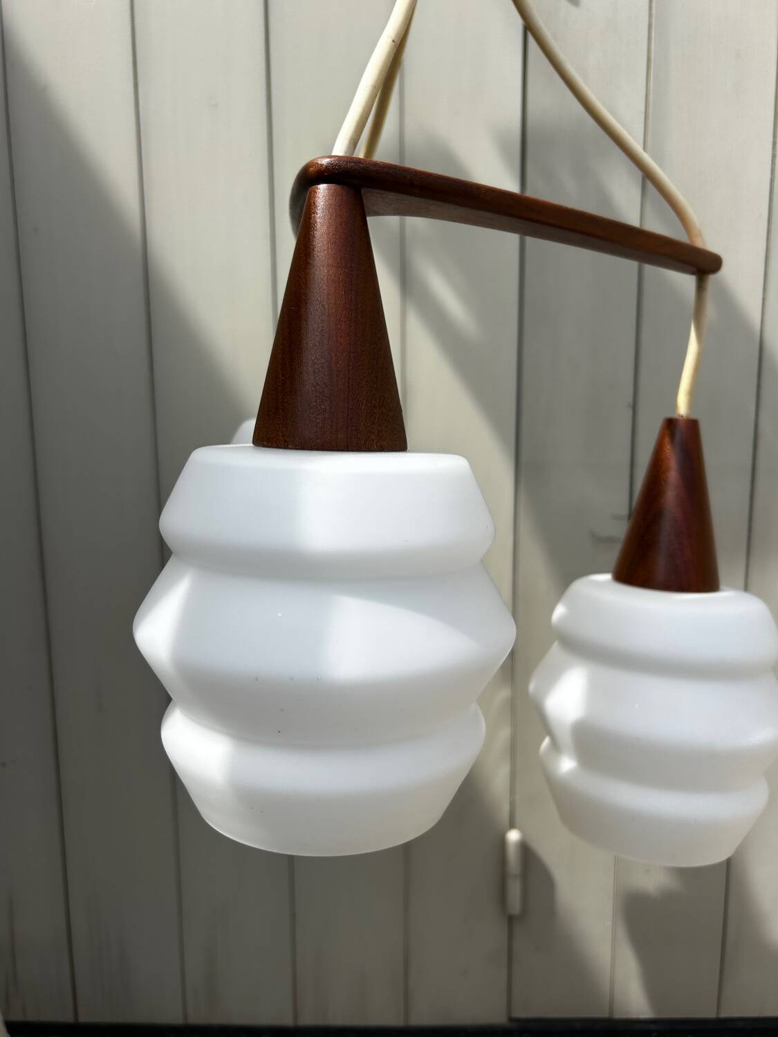 Boomerang chandelier by Louis KALFF for PHILIPS 1950's