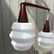 Boomerang chandelier by Louis KALFF for PHILIPS 1950's