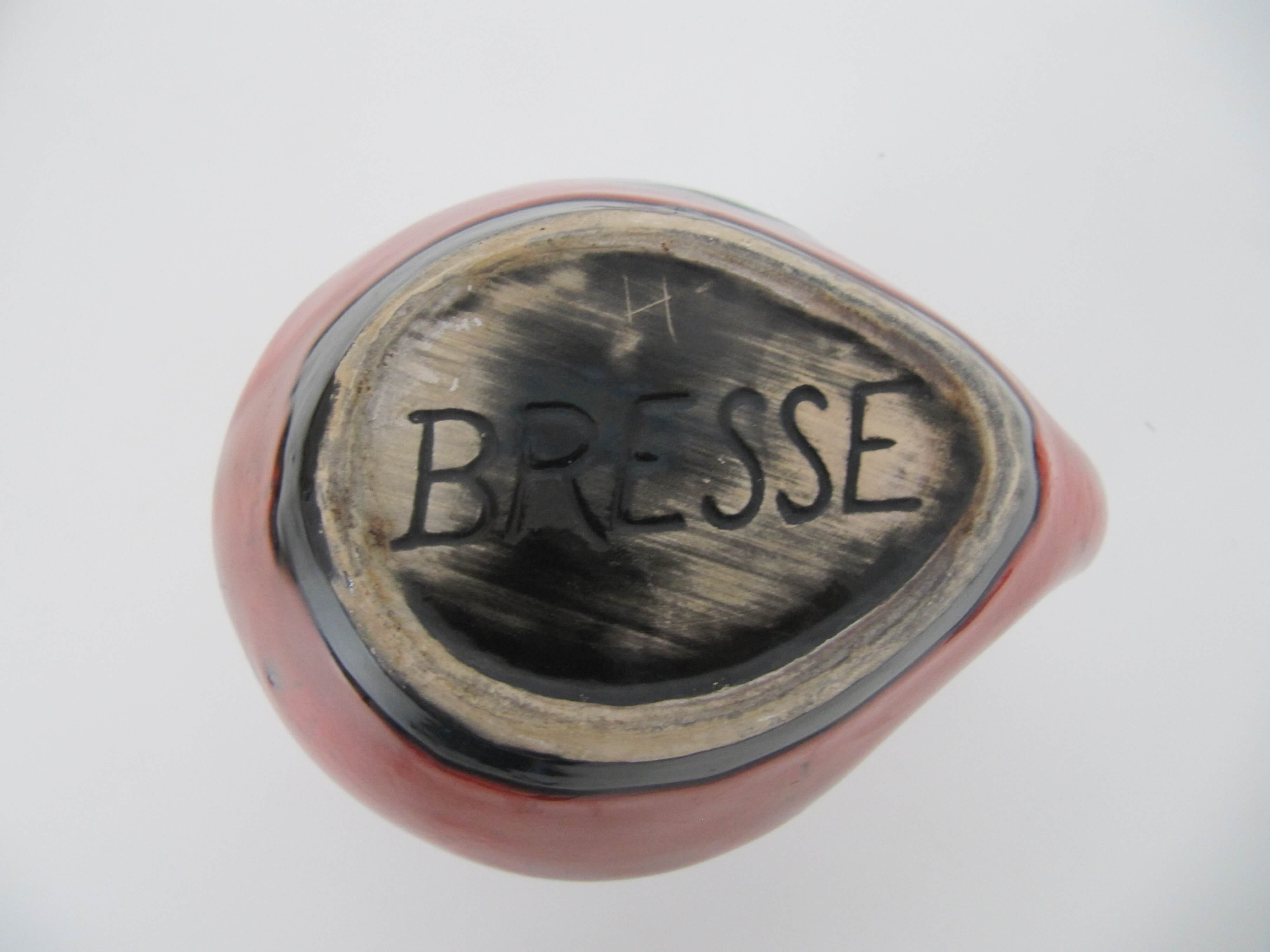 Vintage Bresse ceramic pitcher