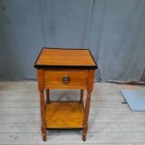 Table de chevet en merisier