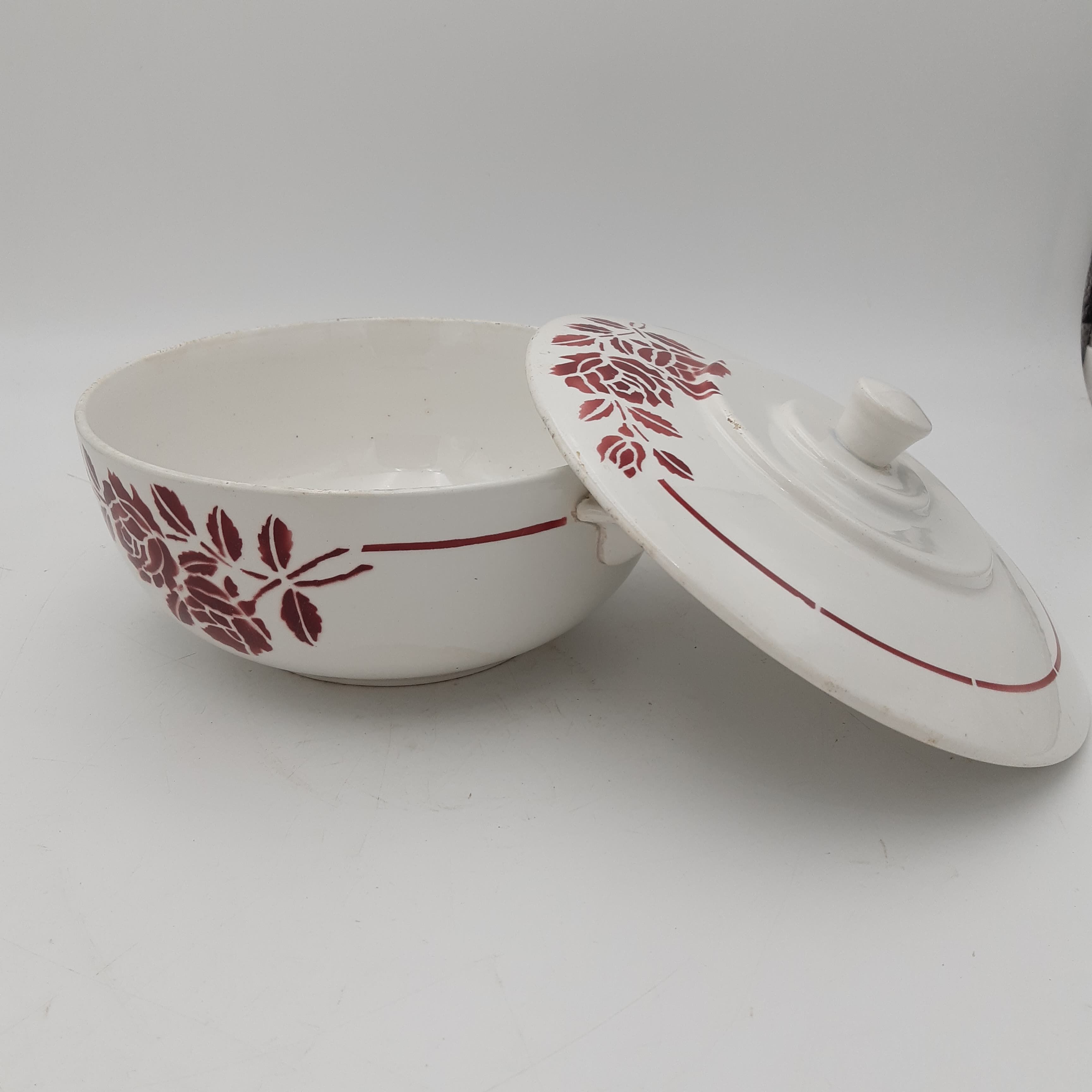 Soup bowl "Eden" Porcelain Saint Amand