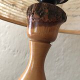 Boxwood foot table lamp