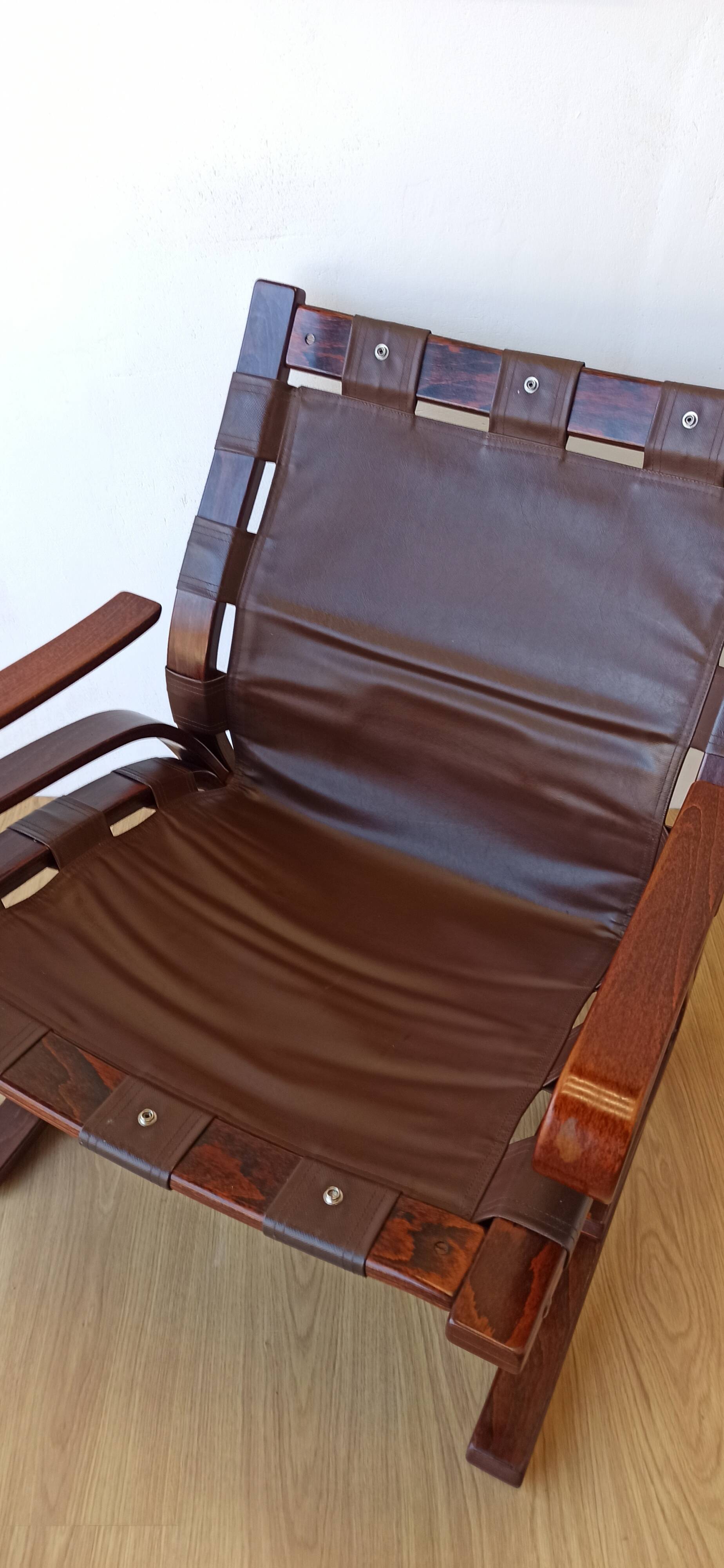 Scandinavian  Lounge Chair by Oddvin Rykken, 1960s.