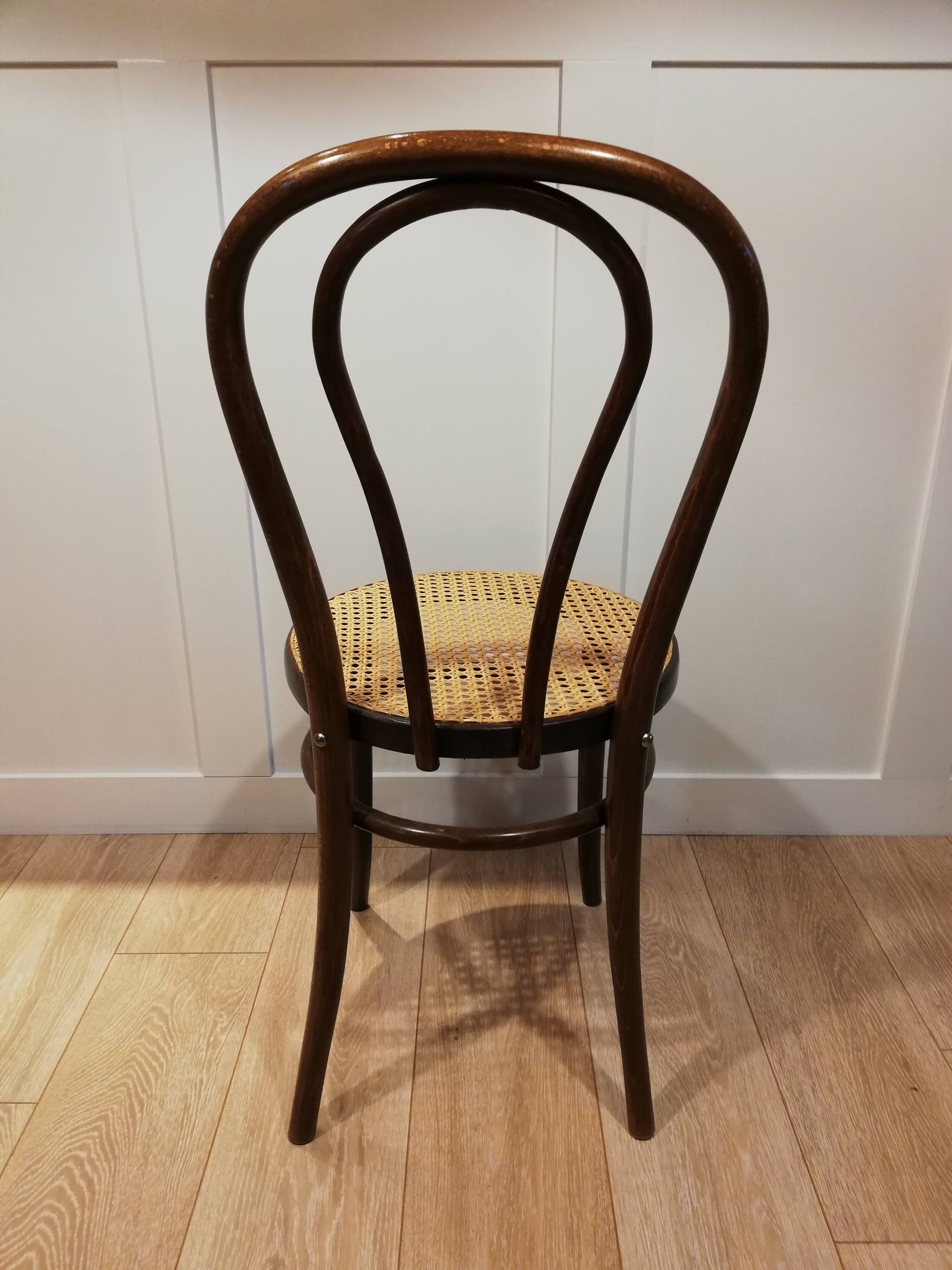 Lot of three bistro chairs