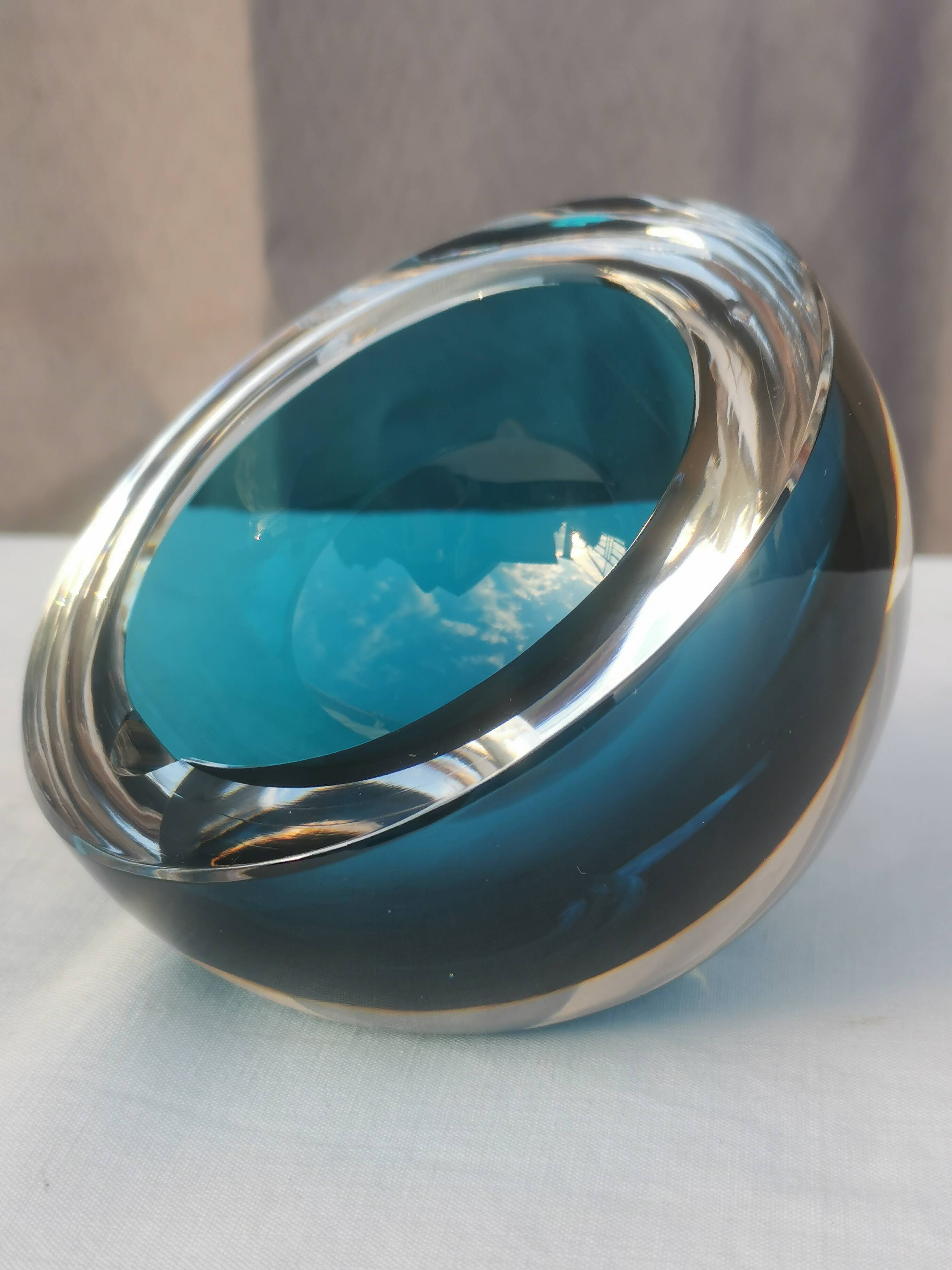 SAINT LOUIS CRYSTAL EMPTY POCKET OR ASHTRAY