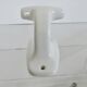 Art Deco white porcelain coat rack