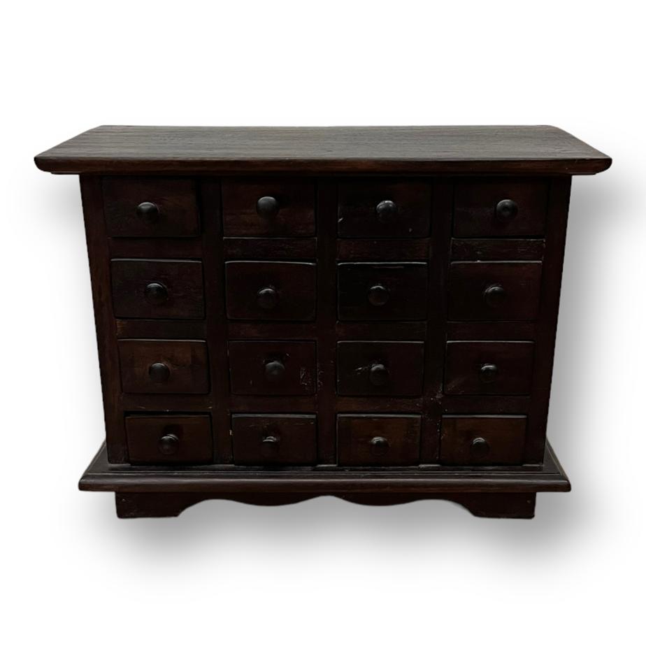 Jeweler's drawer cabinet