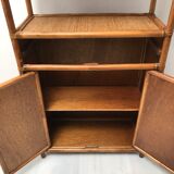 Bamboo bookcase