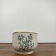 Set de 4 tasse à thé "herbier" , 1960/70, céramique