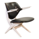 Louis van Teeffelen Dutch Design 'Pelican' Teak Lounge Chair for Webe 1960s