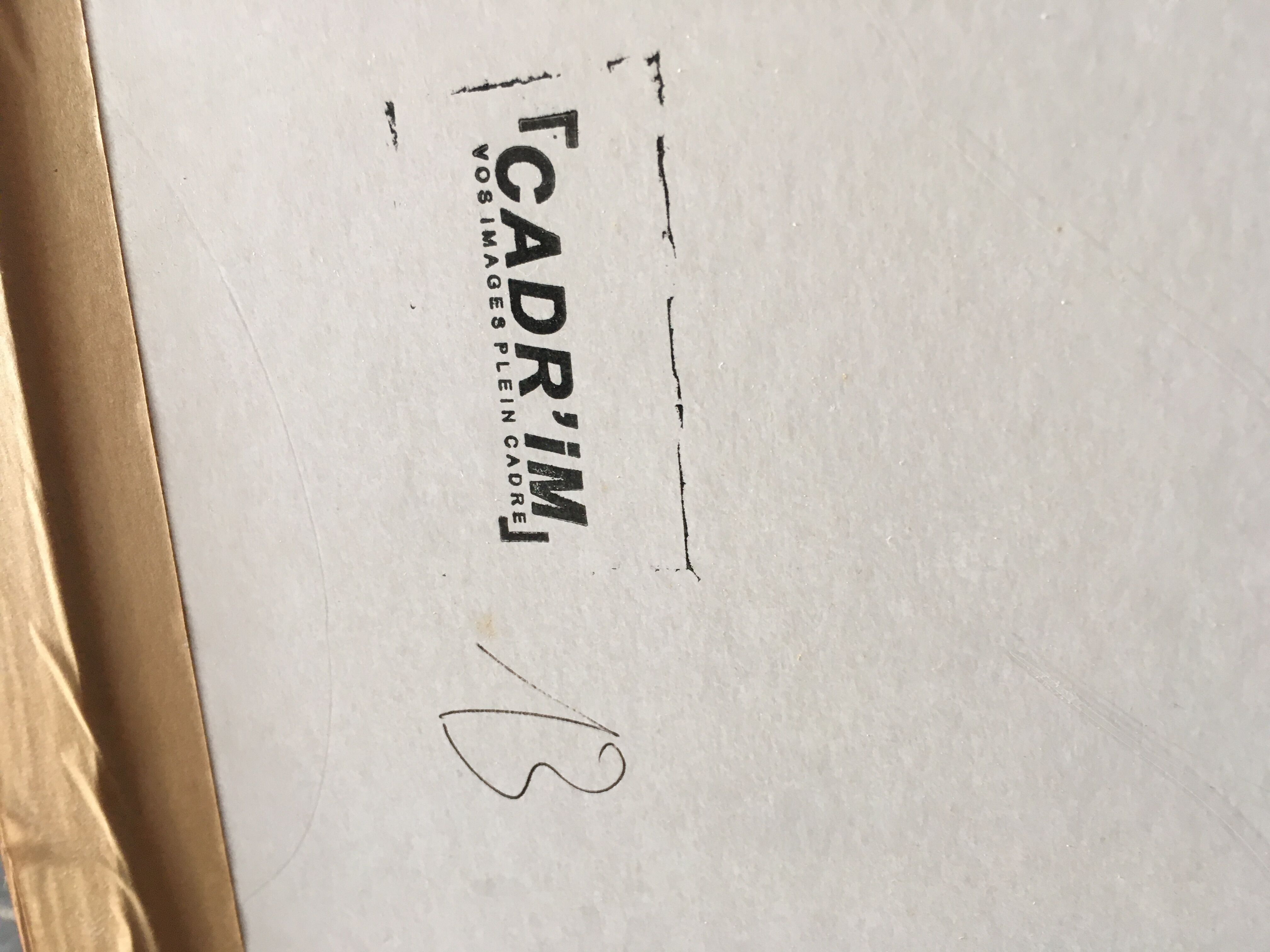 Lithograph by Sonia Delaunay, distant journeys