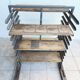 Etagère industrielle Meuble de métier métal et bois