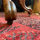 Antique wooden table – Napoleon III / Victorian style – With drawers