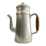 Antique aluminum coffee maker