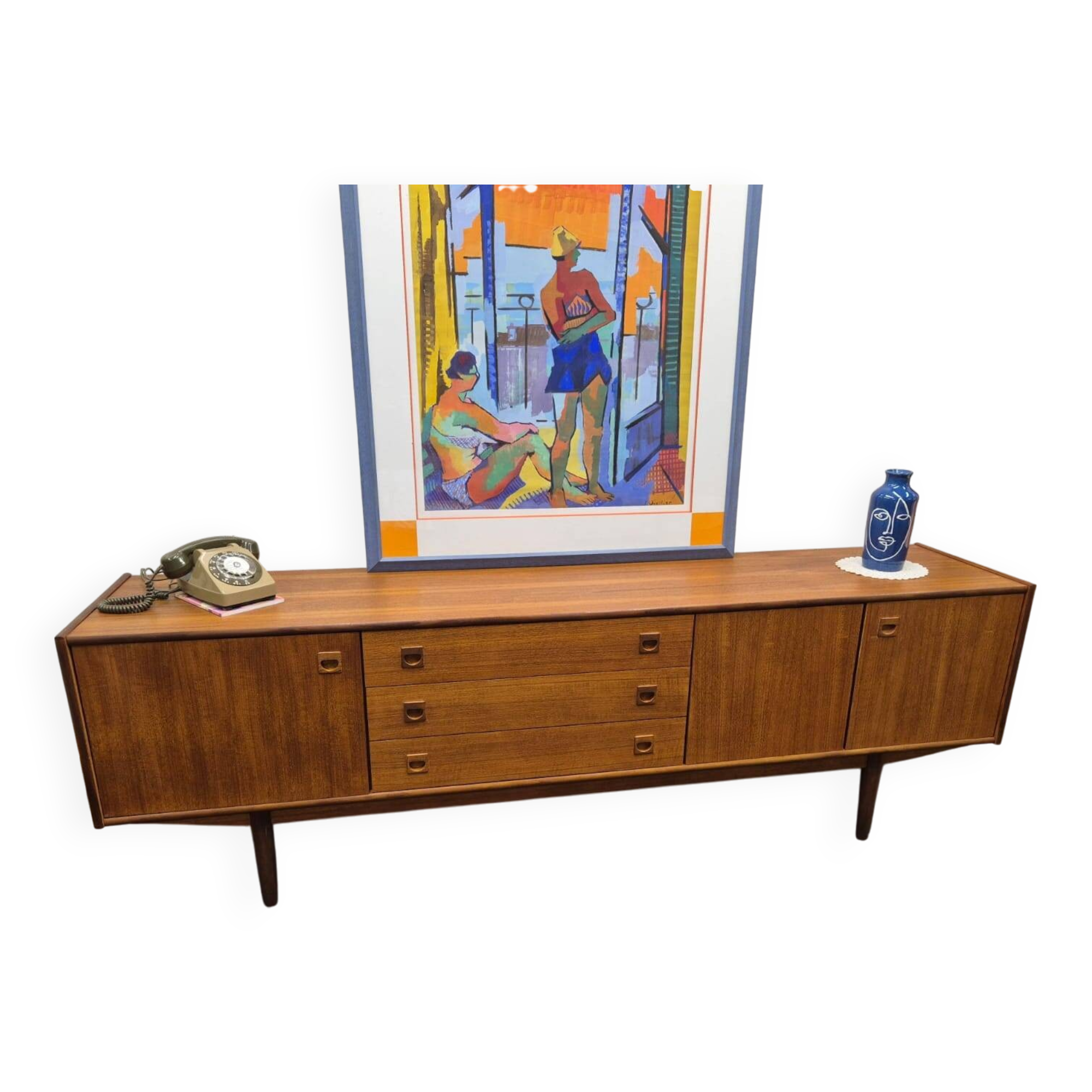 Vintage Scandinavian sideboard