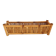bamboo planter, bamboo and rattan plant pot, indoor planter.
