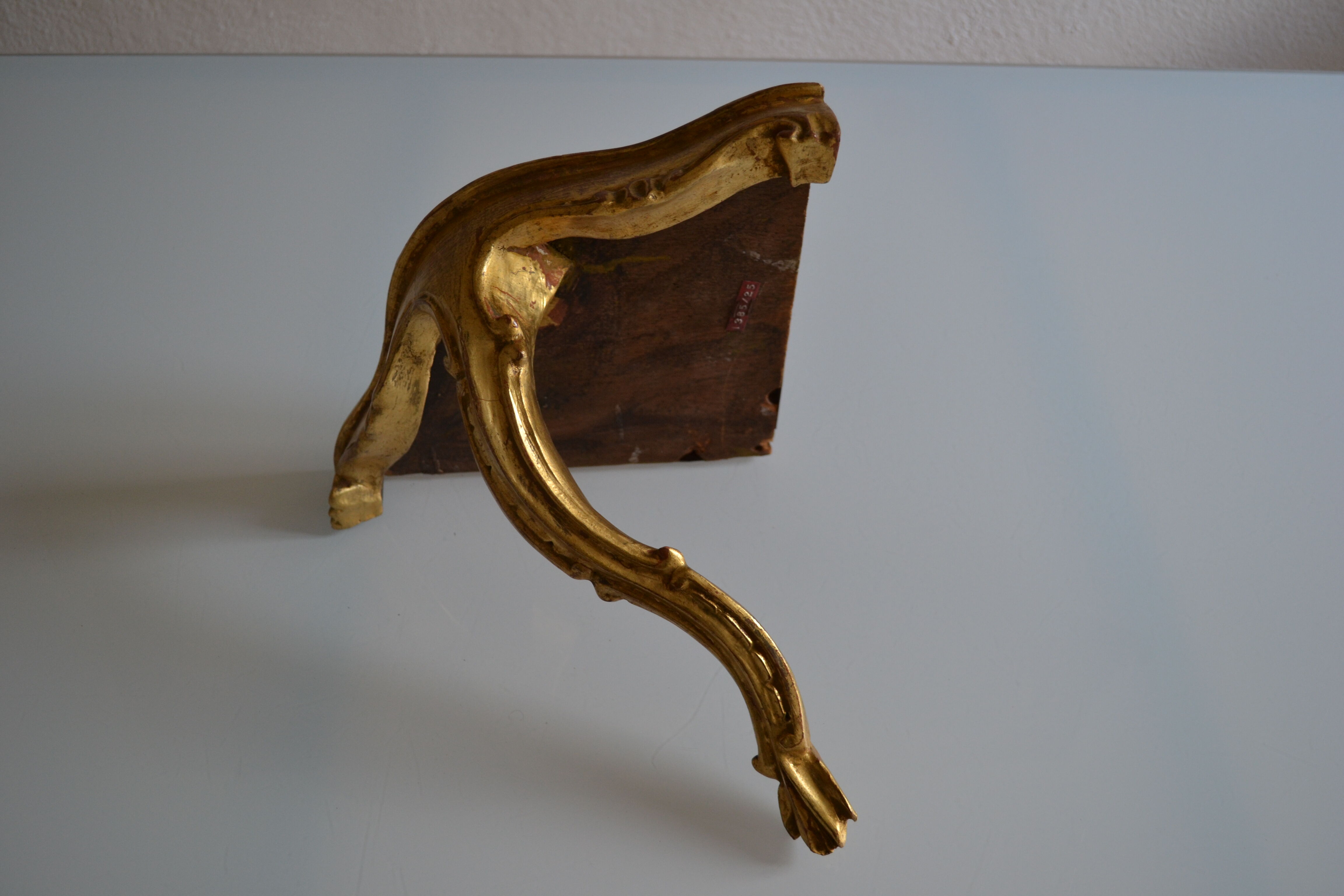 Baroque style corner console