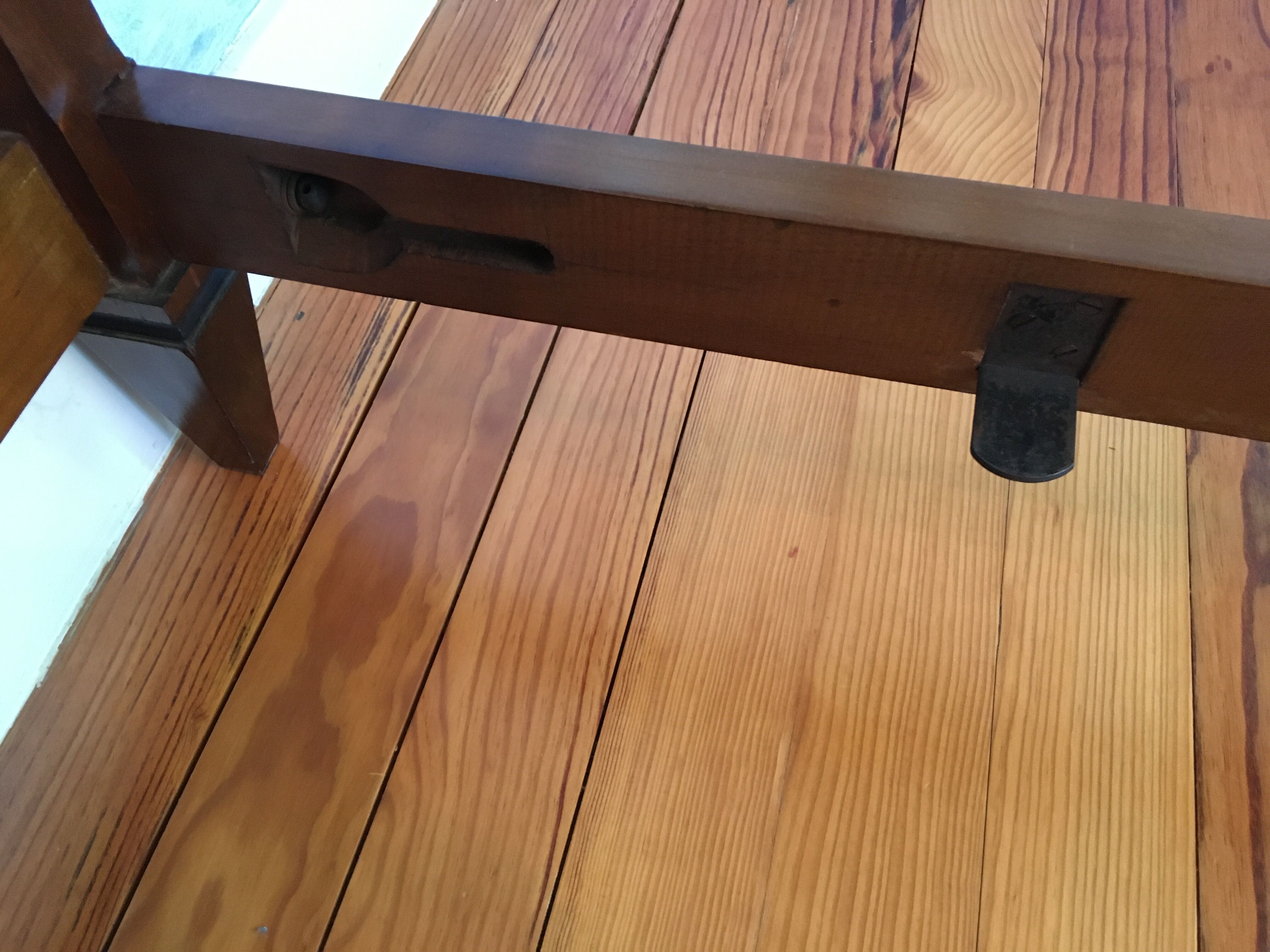 Twin bed with braces 100 x 190