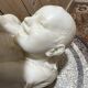 Italian marble bust of a woman/mother with her child