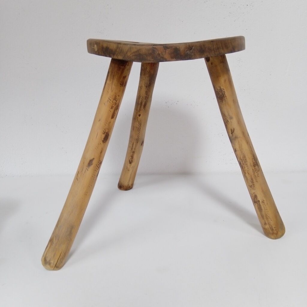 Popular art stool, brutalist