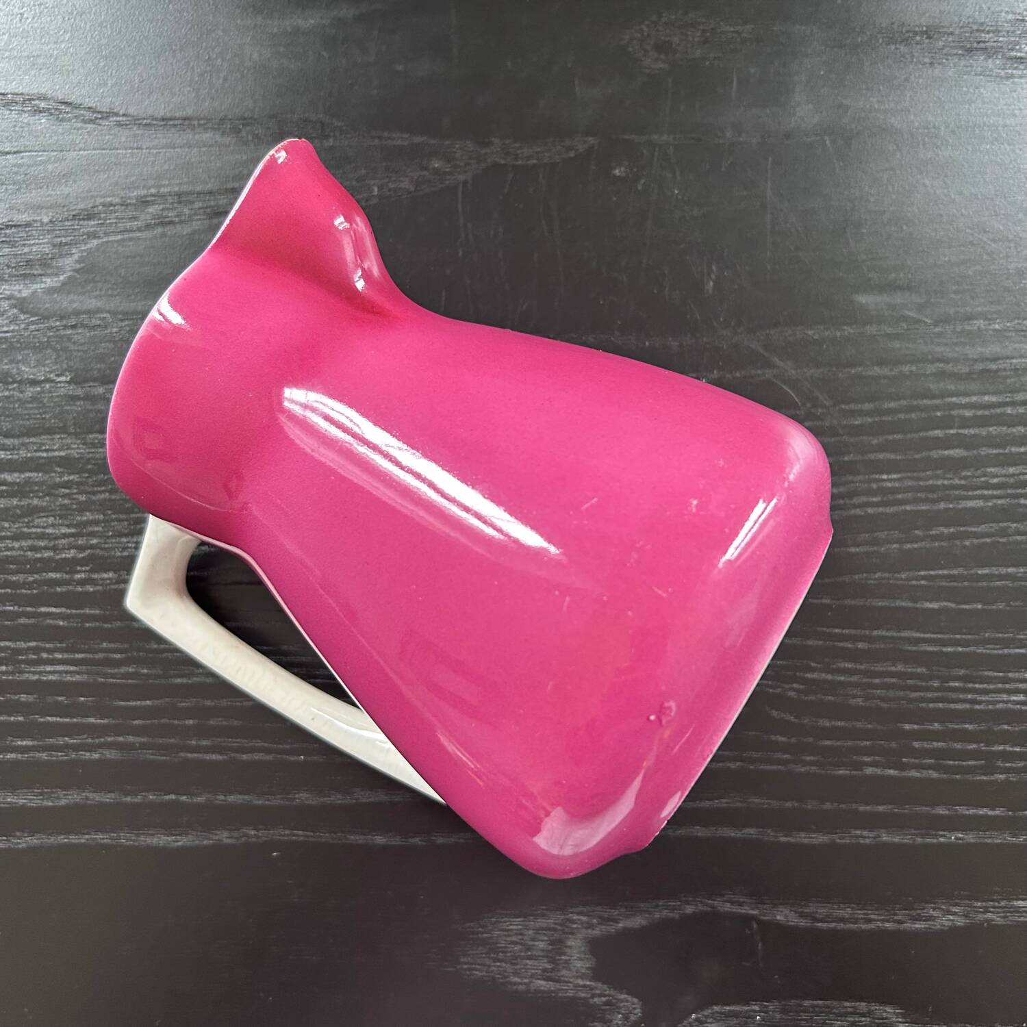 Pink Italian pitcher