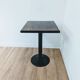 Table bistrot en bois et fer