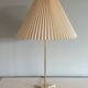 1960s Brass Fog & Mørup Table Lamp, Made in Denmark