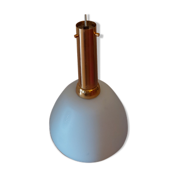 Suspension design opaline blanche