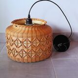 Woven wicker suspension, 1960.