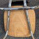 Black marbled formica chairs