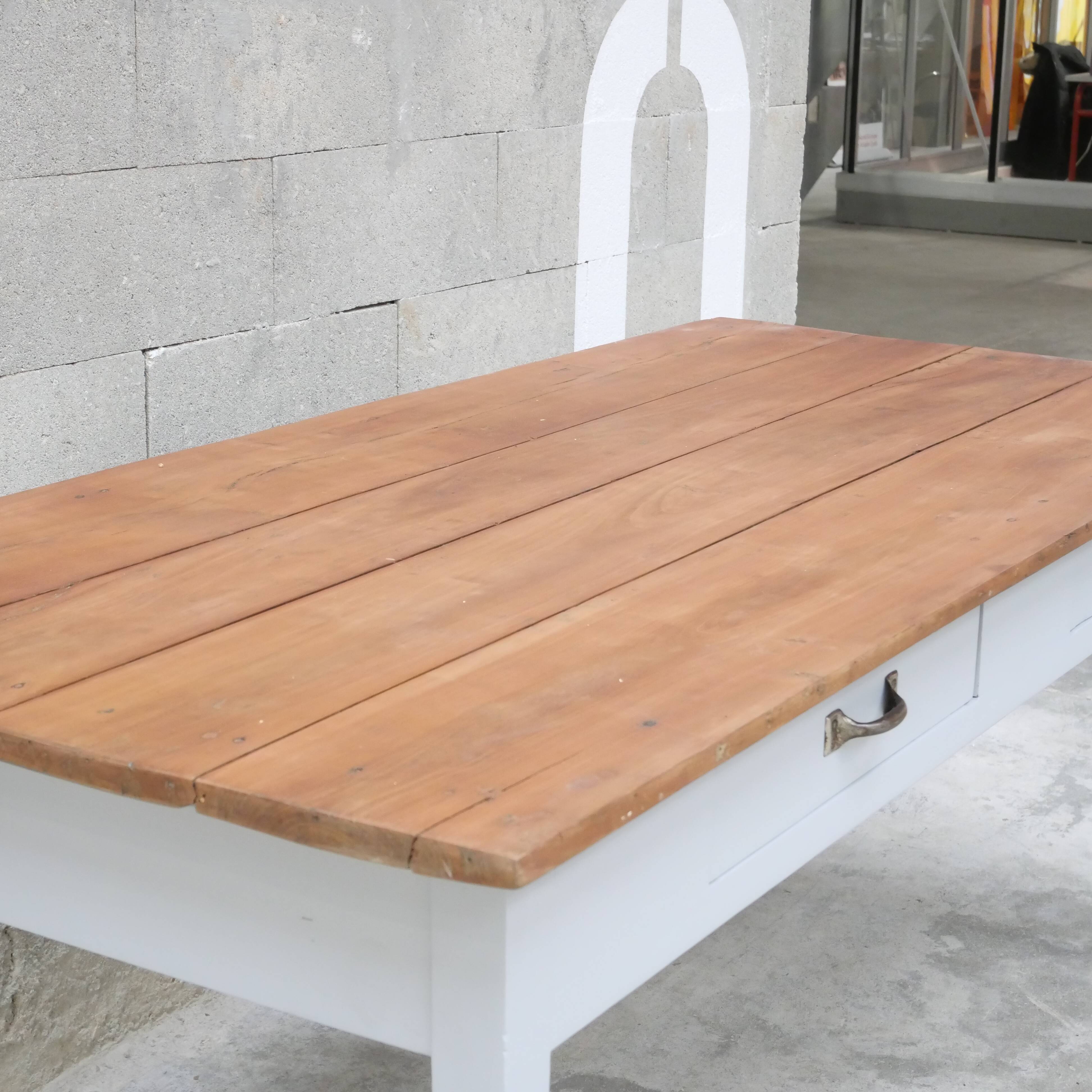 Restored farmhouse table