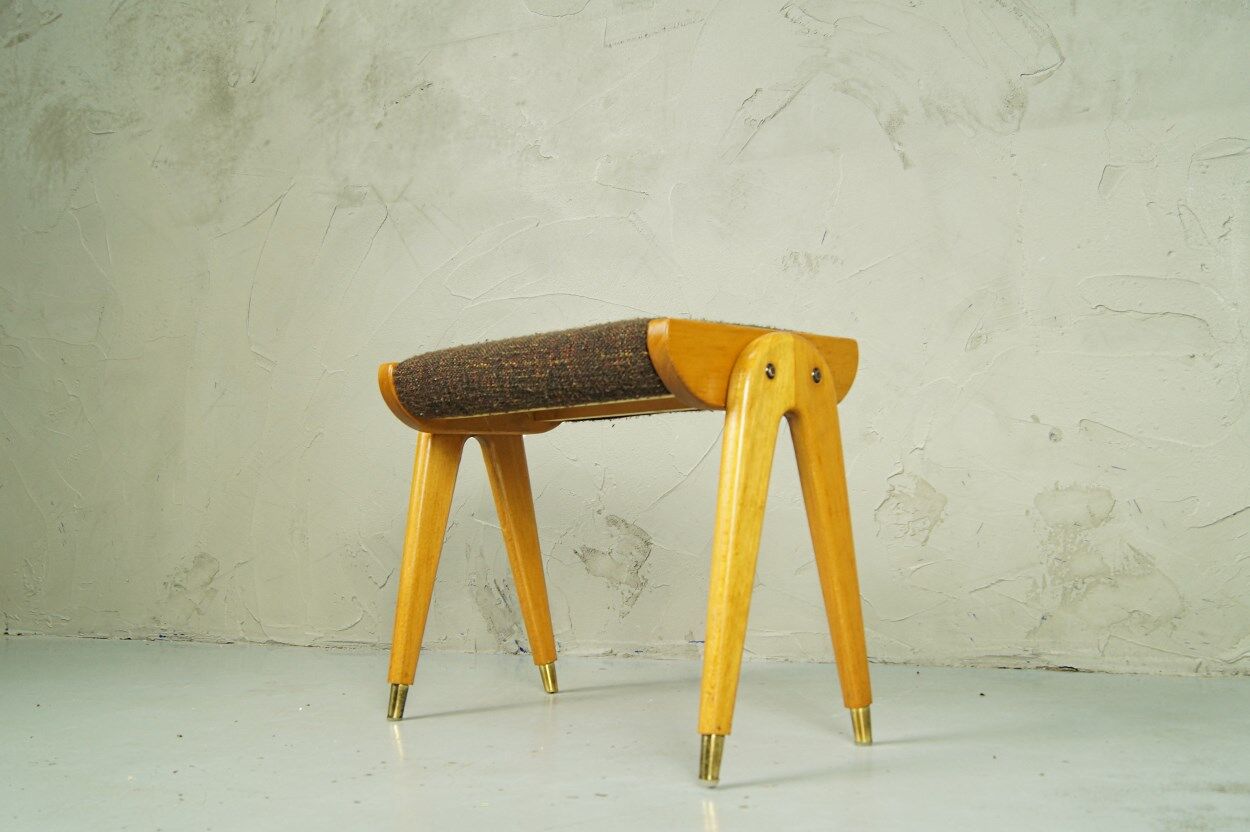 Mid-century Swedish ottoman, 1960s