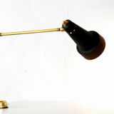 Italian desk clamp lamp 50s