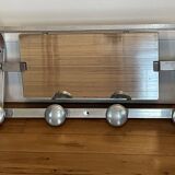 Wall mounted coat rack