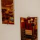 Miroirs rectangulaires vintage - lot de 2